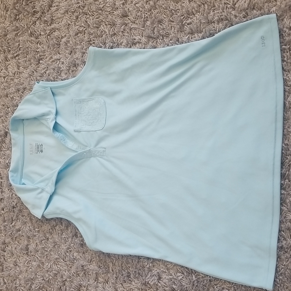 (M) Izod PerformX Cool FX Golf Tank Beading Detail Soft Athleisure Activewear